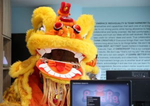 Dancing Lion! - Progression Office @ Shaw 